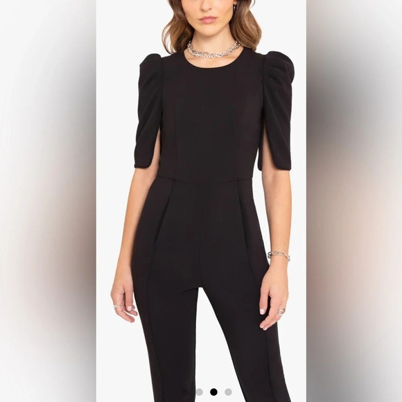Black Halo Russo Jumpsuit in black - Picture 2 of 10